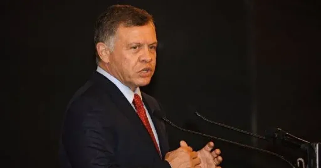 العاهل الاردنى  