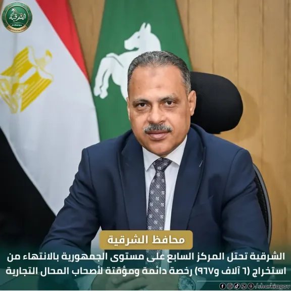 محافظ الشرقية 