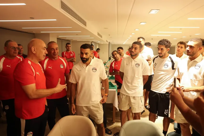 لاعبو منتخب مصر