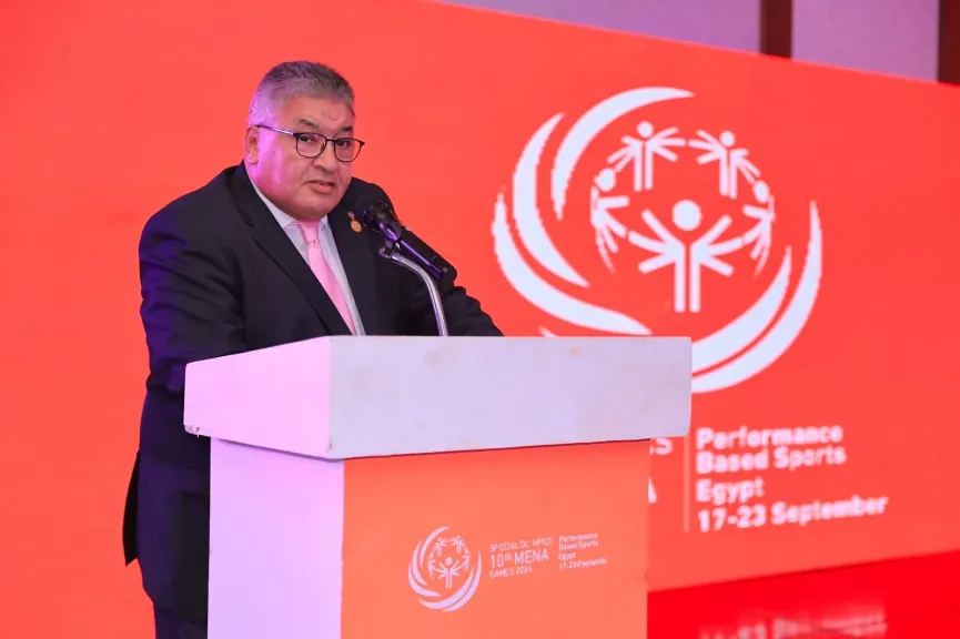  المهندس أيمن عبد الوهاب، الرئيس الإقليمي للأولمبياد الخاص 