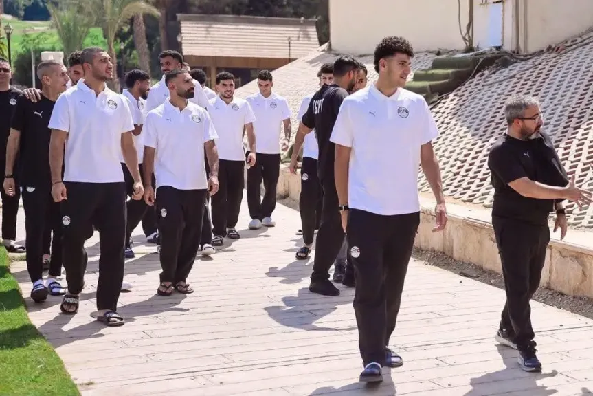 جولة لنجوم منتخب مصر في فندق الإقامة