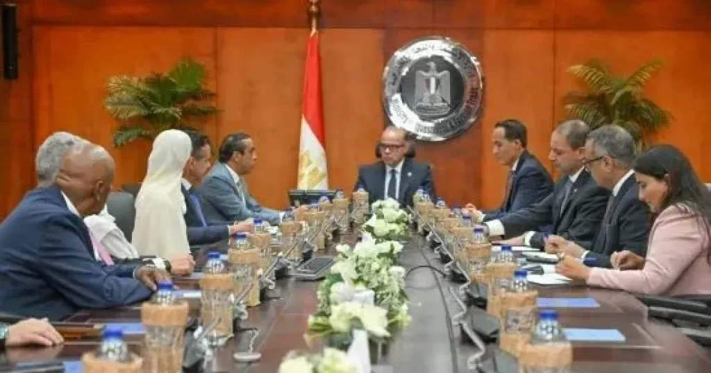 الدكتور محمد فريد وزير الاستثمار والتجارة الخارجية