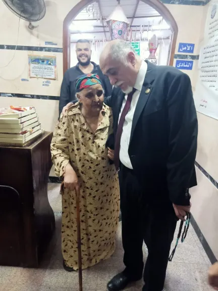 جانب من الزيارة