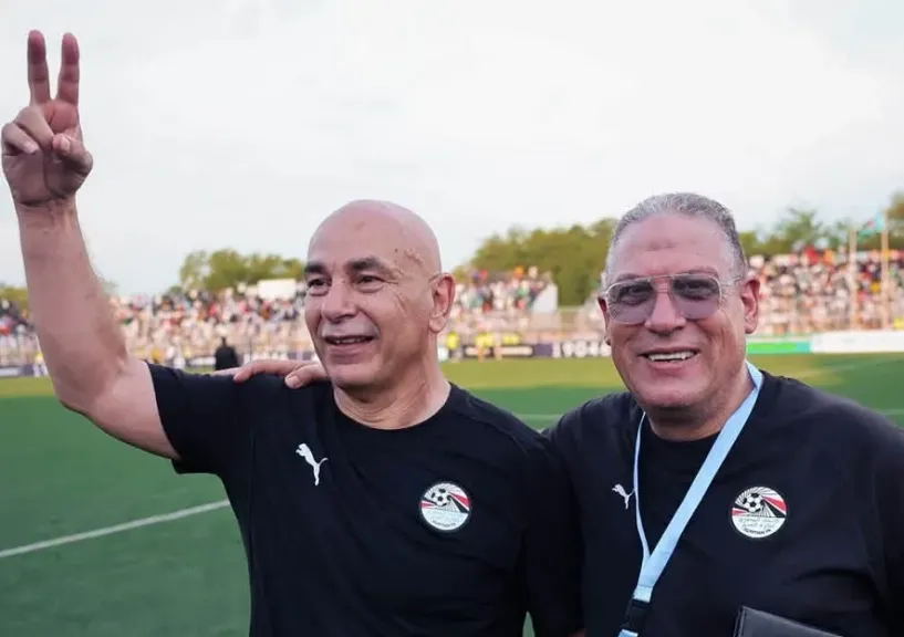 حسام حسن المدير الفني لمنتخب مصر الأول لكرة القدم