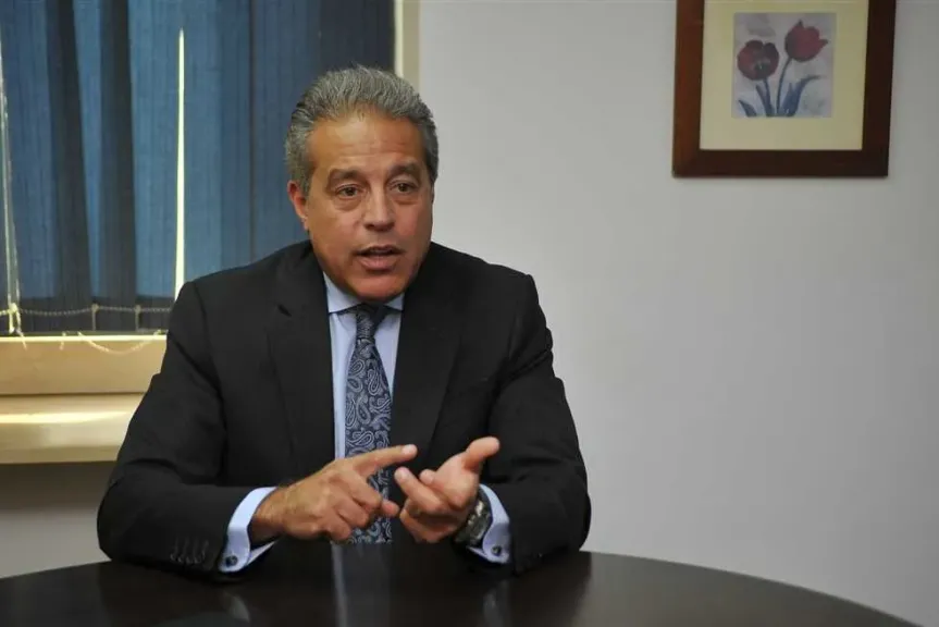 خالد الدرندلي نائب رئيس مجلس إدارة الاتحاد المصري لكرة القدم 