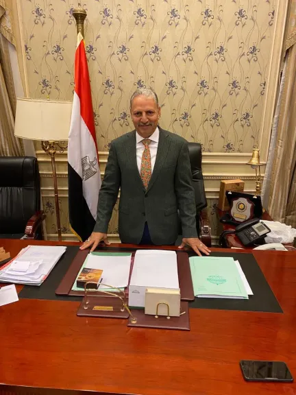 اللواء ابراهيم المصري وكيل لجنة الدفاع والأمن القومي بمجلس النواب
