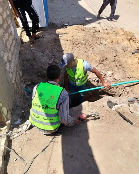 جانب من اعمال التوصيل