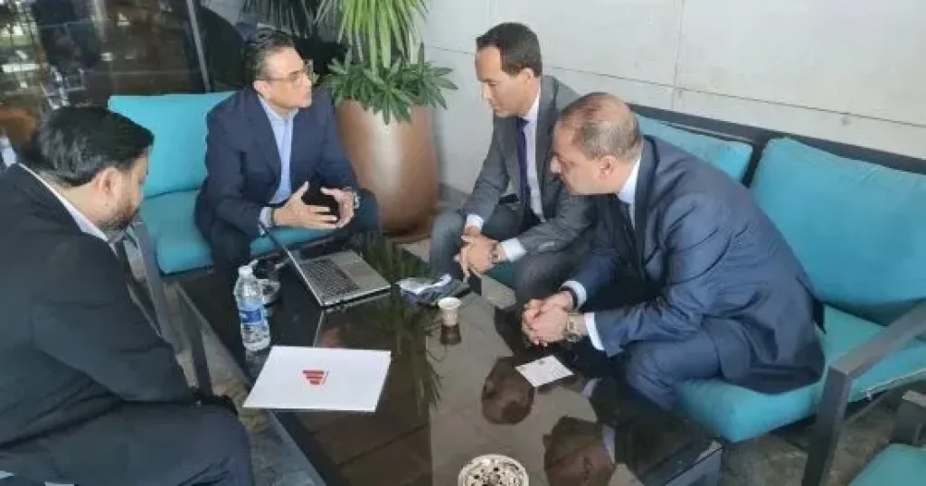 جانب من اللقاء