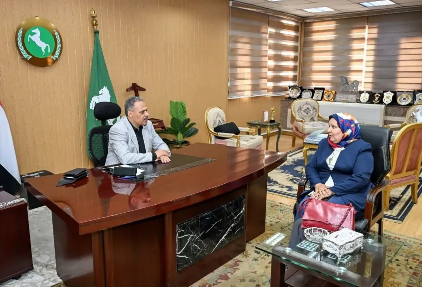 محافظ الشرقية يستقبل مديرة التضامن الاجتماعي الجديدة