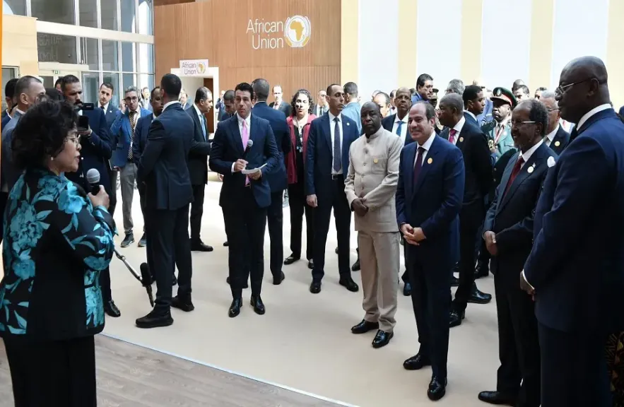 السيد الرئيس السيسي يفتتح الدورة الأولى من منتدى العلمين إفريقيا 