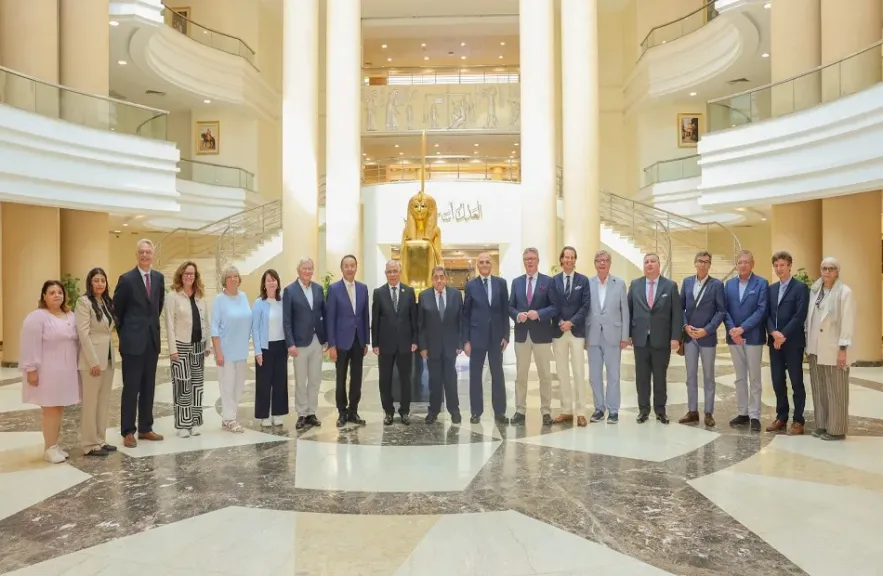 النائب العام يستقبل مجلس أمناء الجامعة الألمانية بالقاهرة ويبحث سبل تعزيز التعاون المشترك
