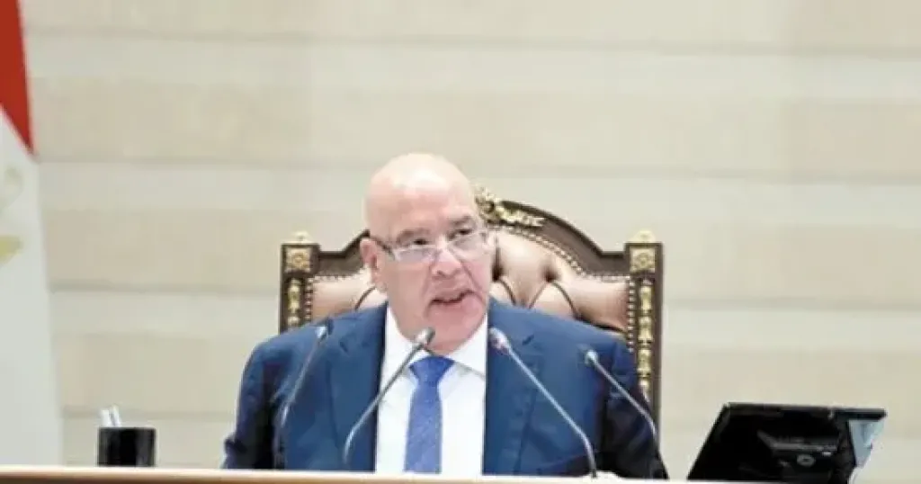 المستشار هشام بدوى رئيس مجلس النواب