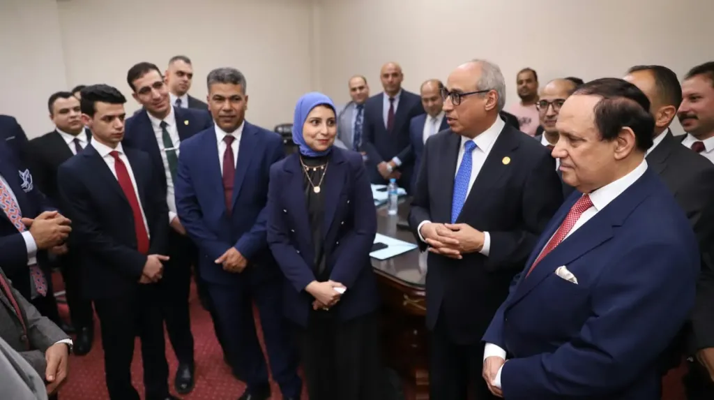 المستشار محمود أبوالدهب يزور محافظة القليوبية لمتابعة انتظام العمل بمقرات مجلس الدولة