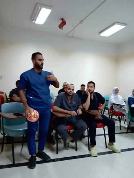 جانب من متابعة 