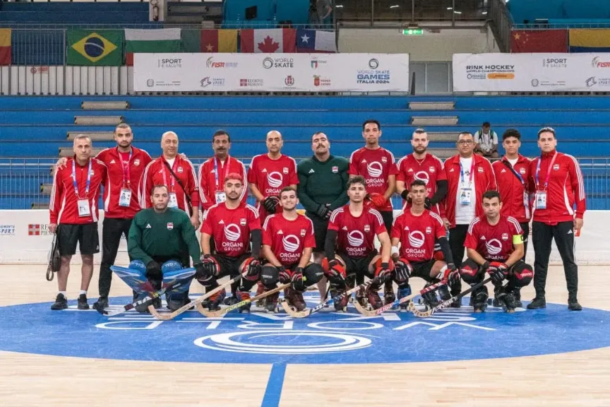 المنتخب الوطنى لهوكى الإنزلاق