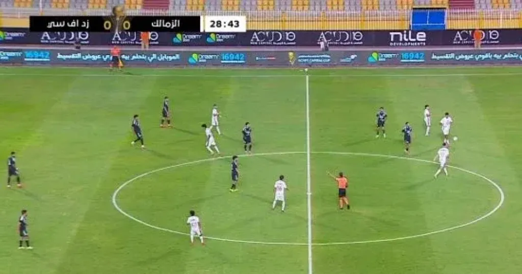 جانب من المباراة 