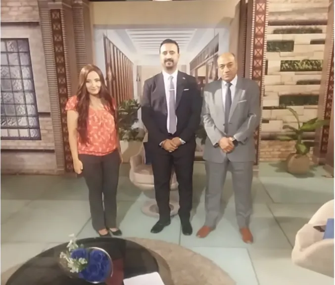 سمير دسوقى واحمد القليعى وسهى بدوي