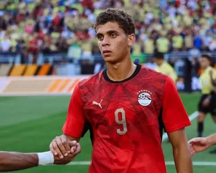 حمزة عبد الكريم مهاجم منتخب مصر