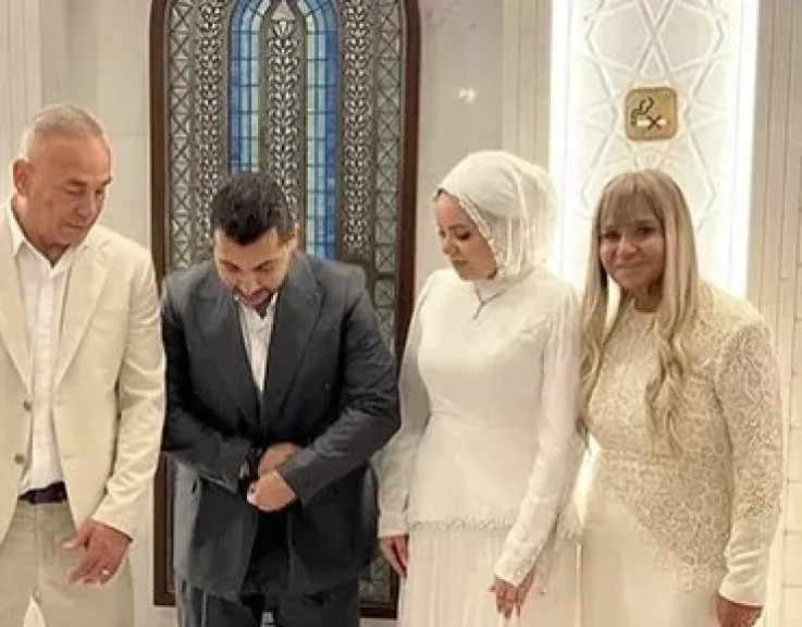 عقد قران نجل إبراهيم حسن  