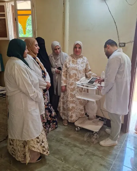 صحة بني سويف تدعم 5 مستشفيات بأجهزة الليزر العلاجي وشد الفقرات والتحفيز الليمفاوي والموجات فوق الصوتية