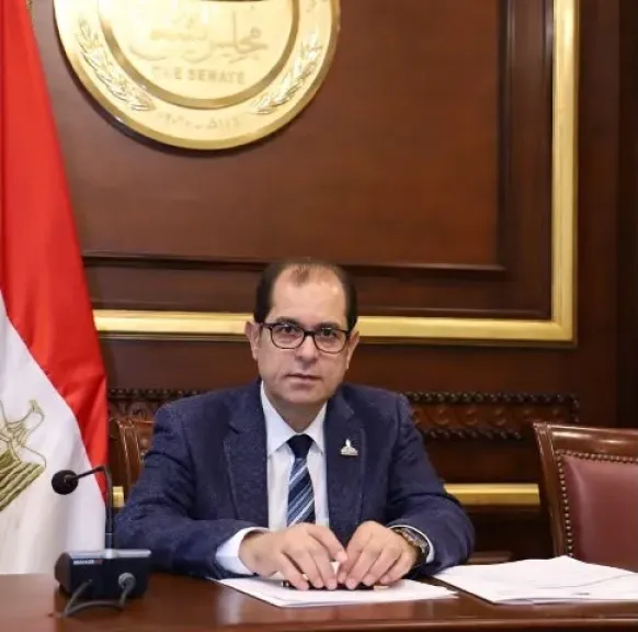 الدكتور يوسف عامر رئيس لجنة الشئون الدينية والأوقاف بمجلس الشيوخ