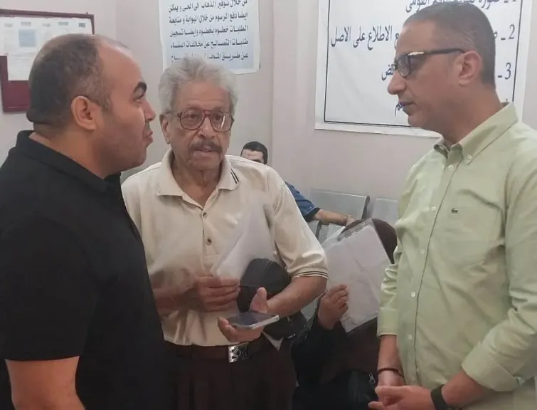 جولة محافظ الجيزة في المركز التكنولوجي بالطالبية