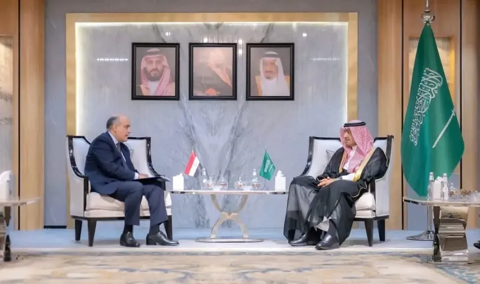 سفير مصر بالرياض مع رئيس اتحاد الغرف السعودية