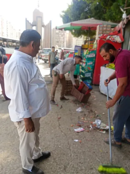 جانب من  الاشغالات