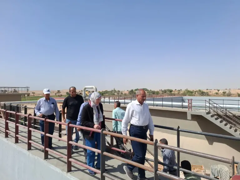 مشروعات الصرف الصحي ضمن المبادرة الرئاسية حياة كريمة