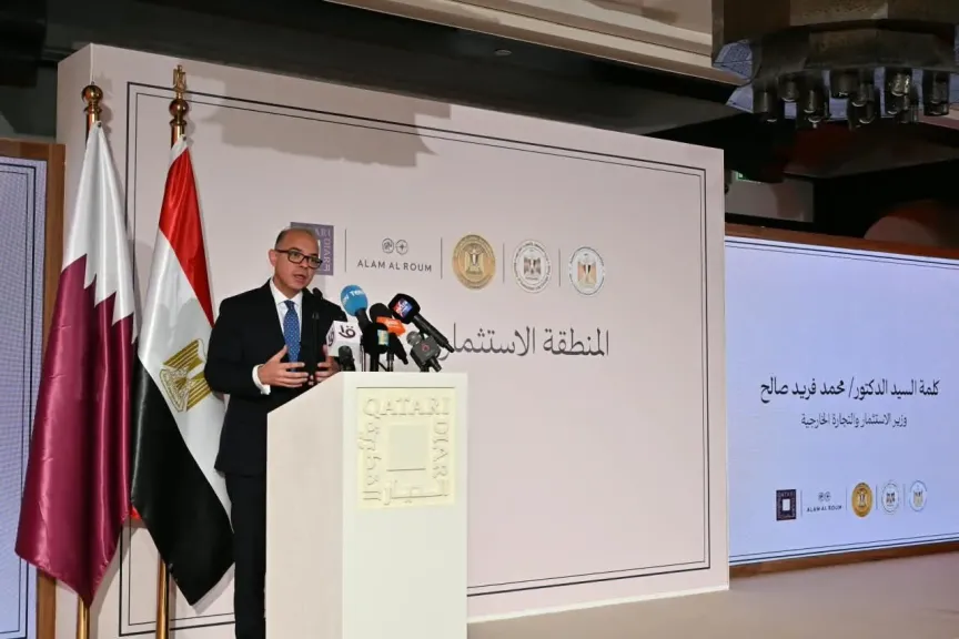 علم الروم، الديار القطرية، محمد فريد، الاستثمار في مصر، الاستثمارات القطرية، الاستثمار الأجنبي المباشر، وزارة الاستثمار