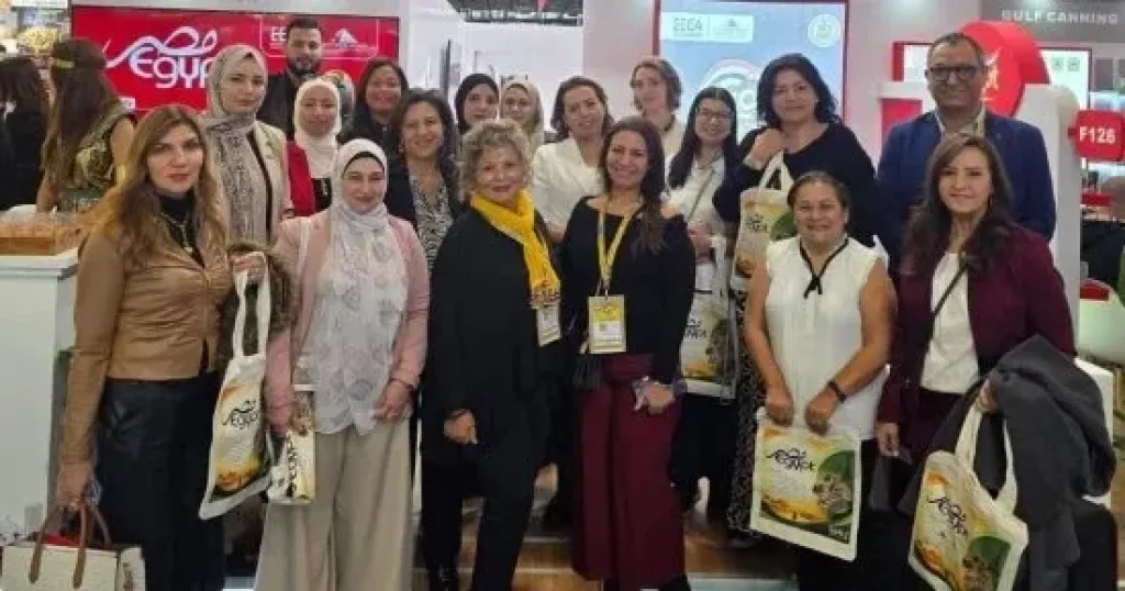 وفد من سيدات الأعمال المشاركات في بعثة مشروع «SheTrades Egypt»