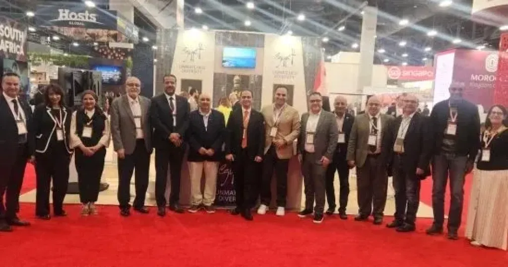 جانب من مشاركة السياحة «IMEX America 2026»