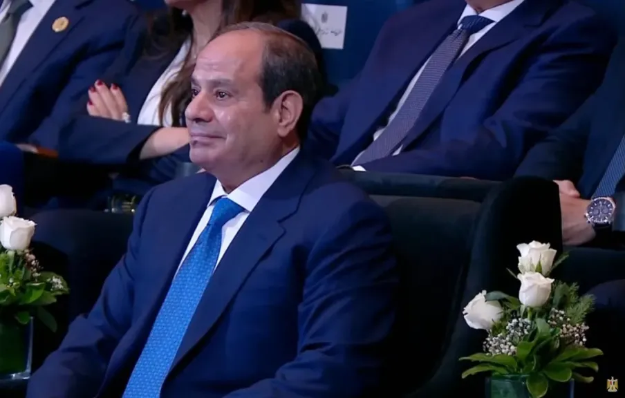 السيد الرئيس عبد الفتاح السيسي خلال افتتاح أعمال منتدى مصر ٢٠٢٦