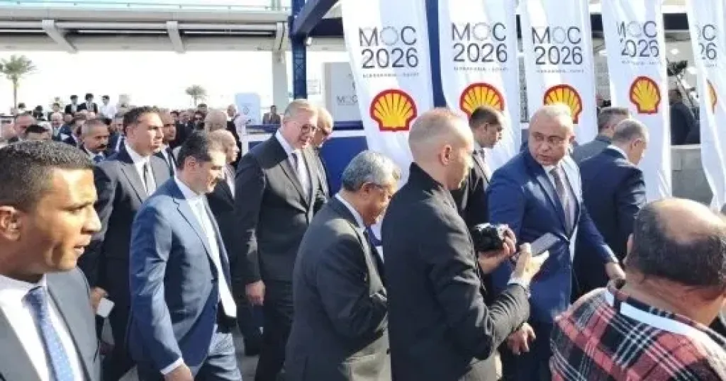 وزير البترول يصل مؤتمر البحر المتوسط
