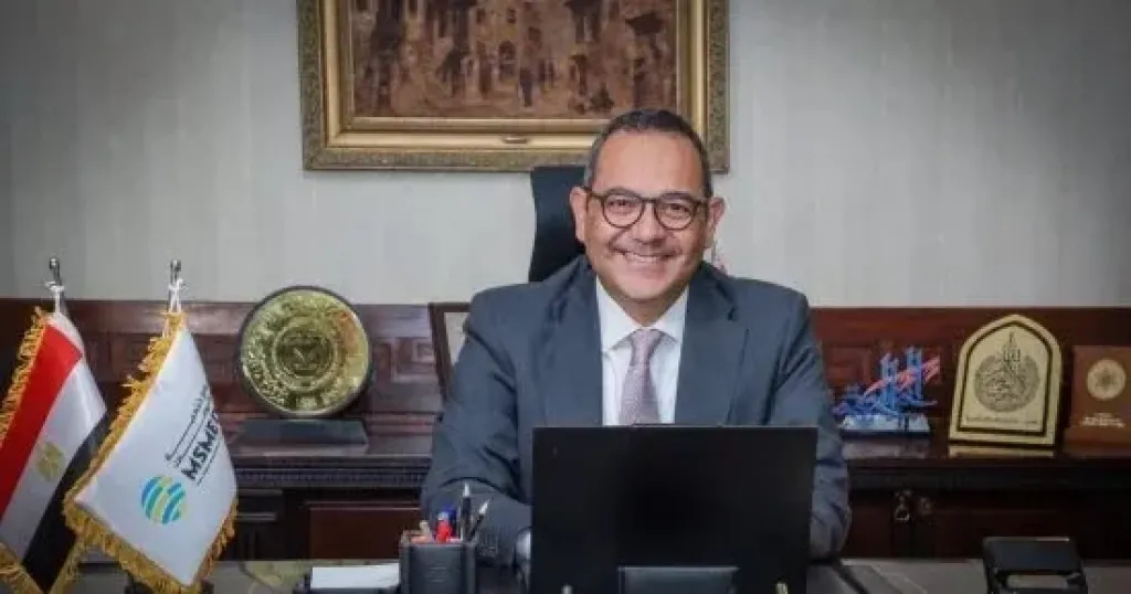 مصطفى حسن الرئيس التنفيذي لجهاز تنمية المشروعات