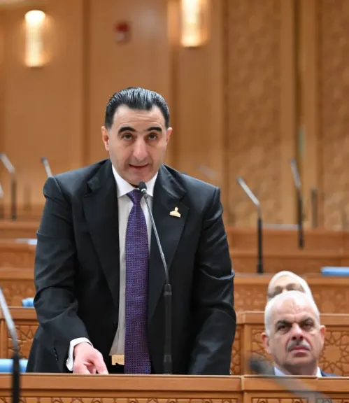 النائب الدكتور السعيد غنيم، رئيس الهيئة البرلمانية لحزب المؤتمر بمجلس الشيوخ