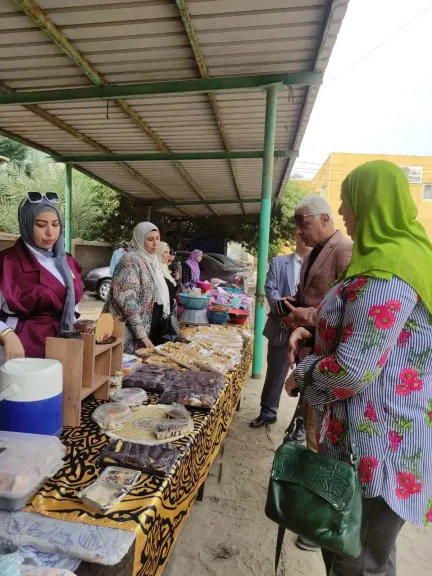 جانب من المعرض