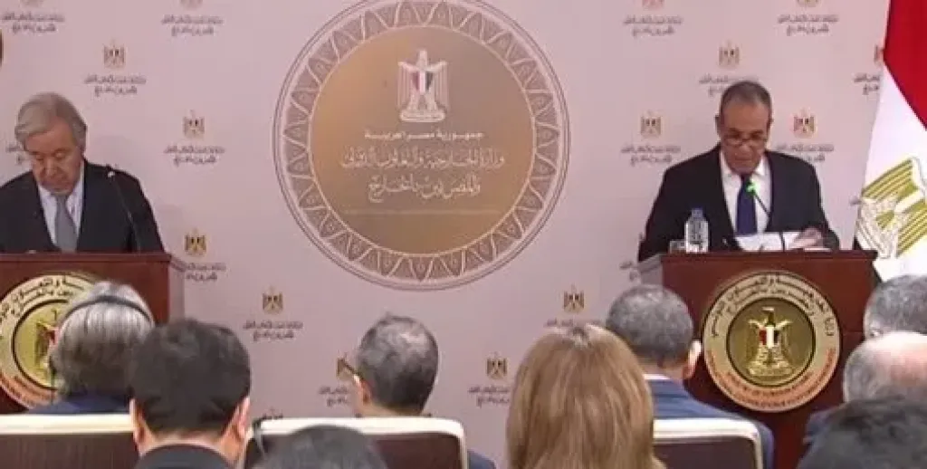 وزير الخارجية وأنطونيو جوتيريش
