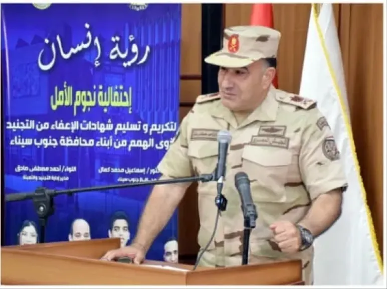 اللواء أحمد مصطفى صادق مدير إدارة التجنيد والتعبئة