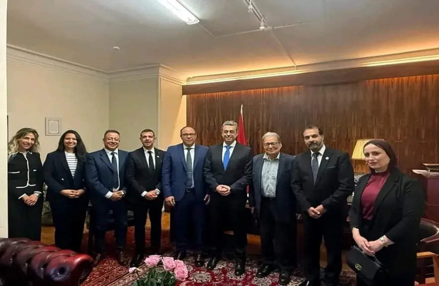 السفير المصري يستقبل عدد من أعضاء الجالية المصرية في النرويج
