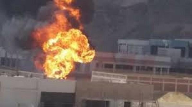 انفجار غاز