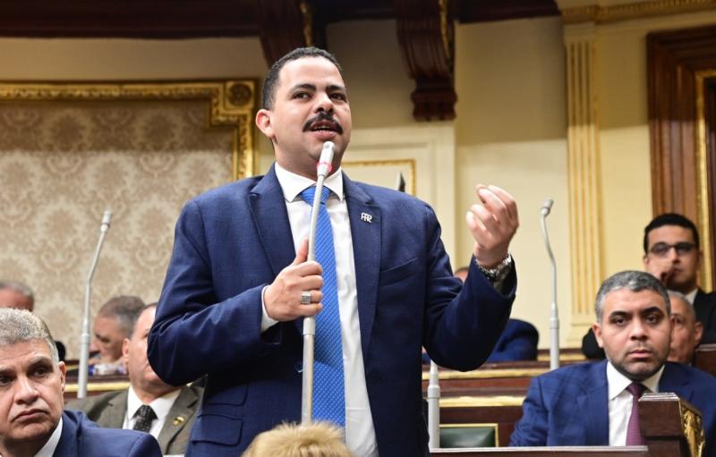 زعيم الاغلبية النائب أشرف رشاد 