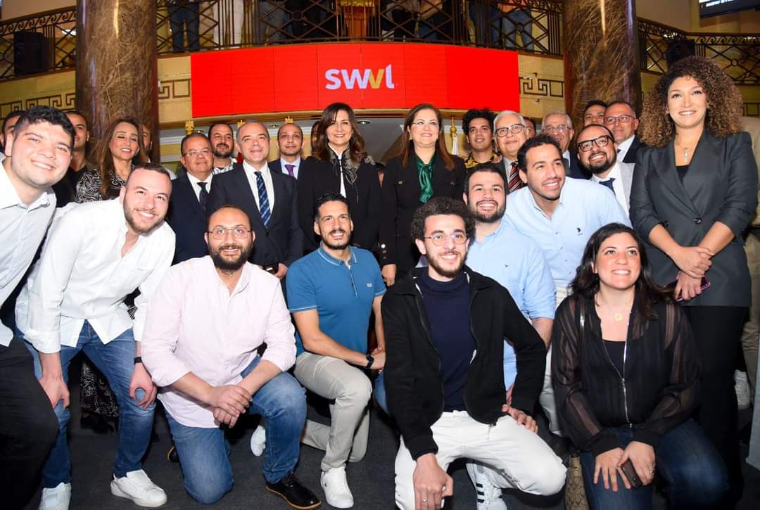 حفل تداول شركة سويڤل بالبورصة