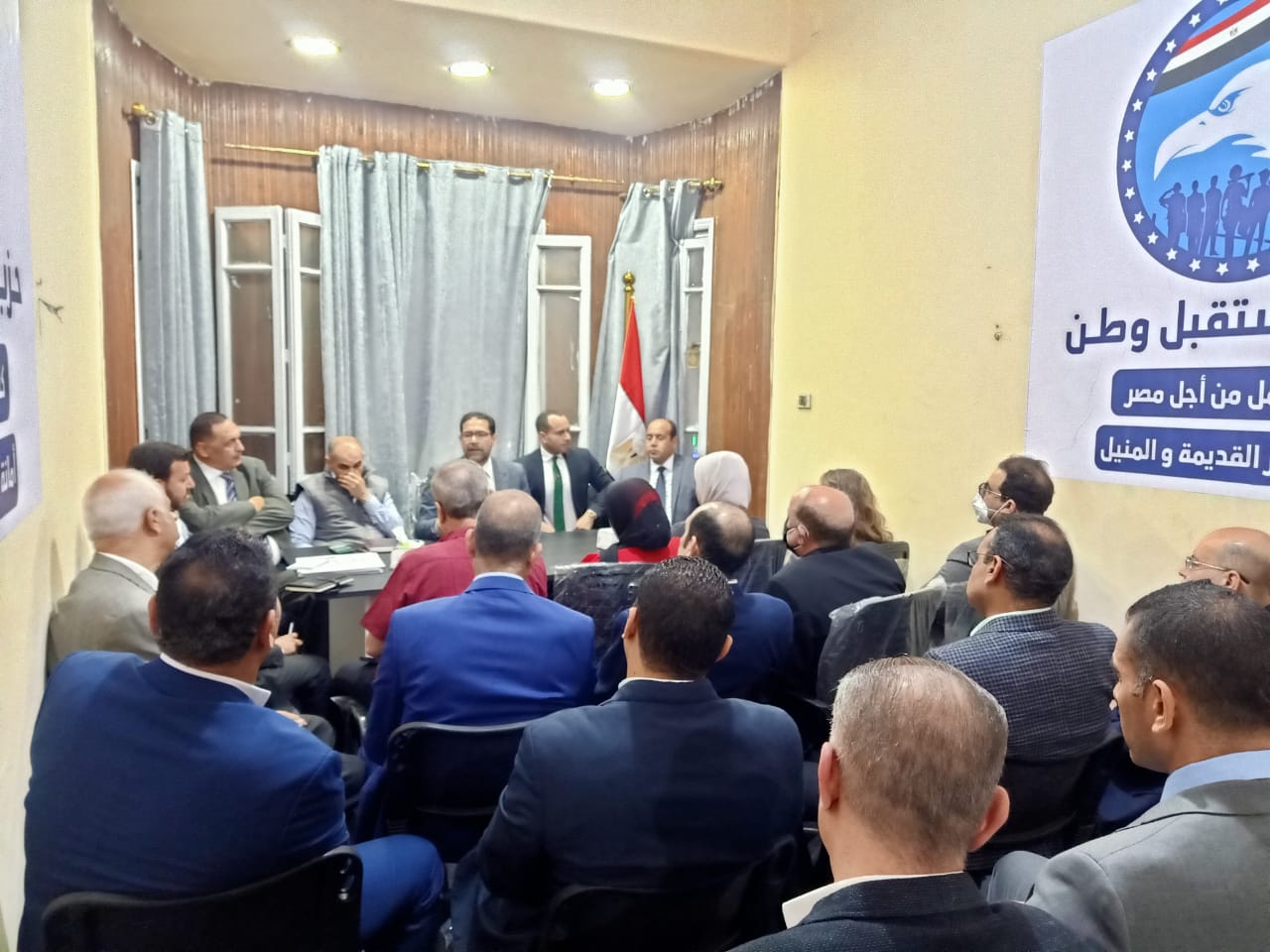 حفل افتتاح مستقبل وطن بمصر القديمة