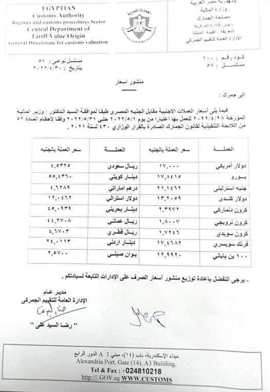 أسعار العملات