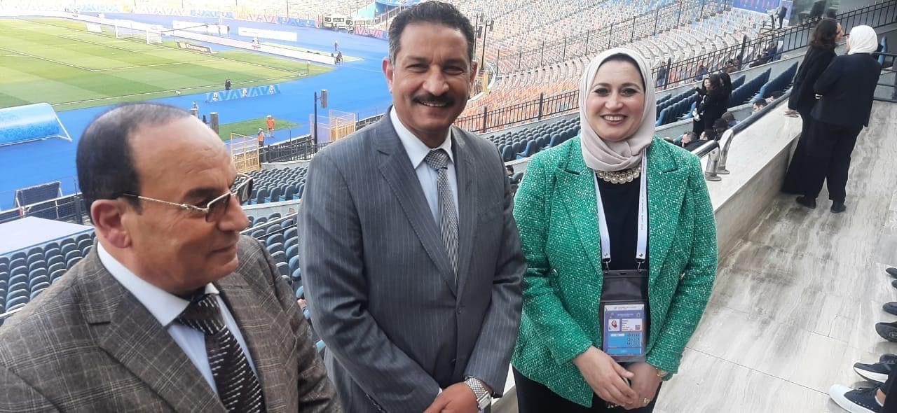 تعليم الجيزة يحتفل بالمنتخب 